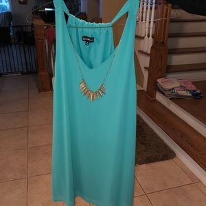 Teal Dress